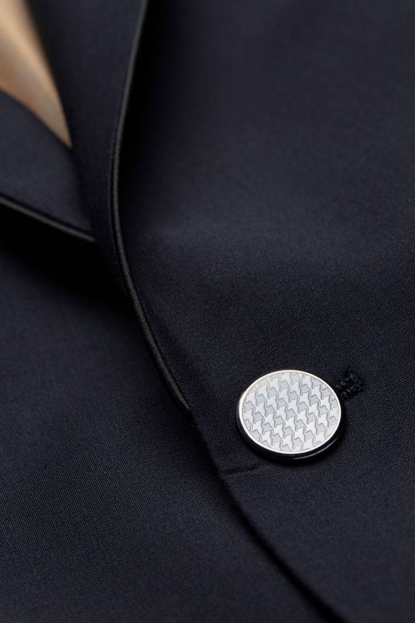Digel Abito elegante digel blu scuro con panciotto drop quattro corto Sottocosto