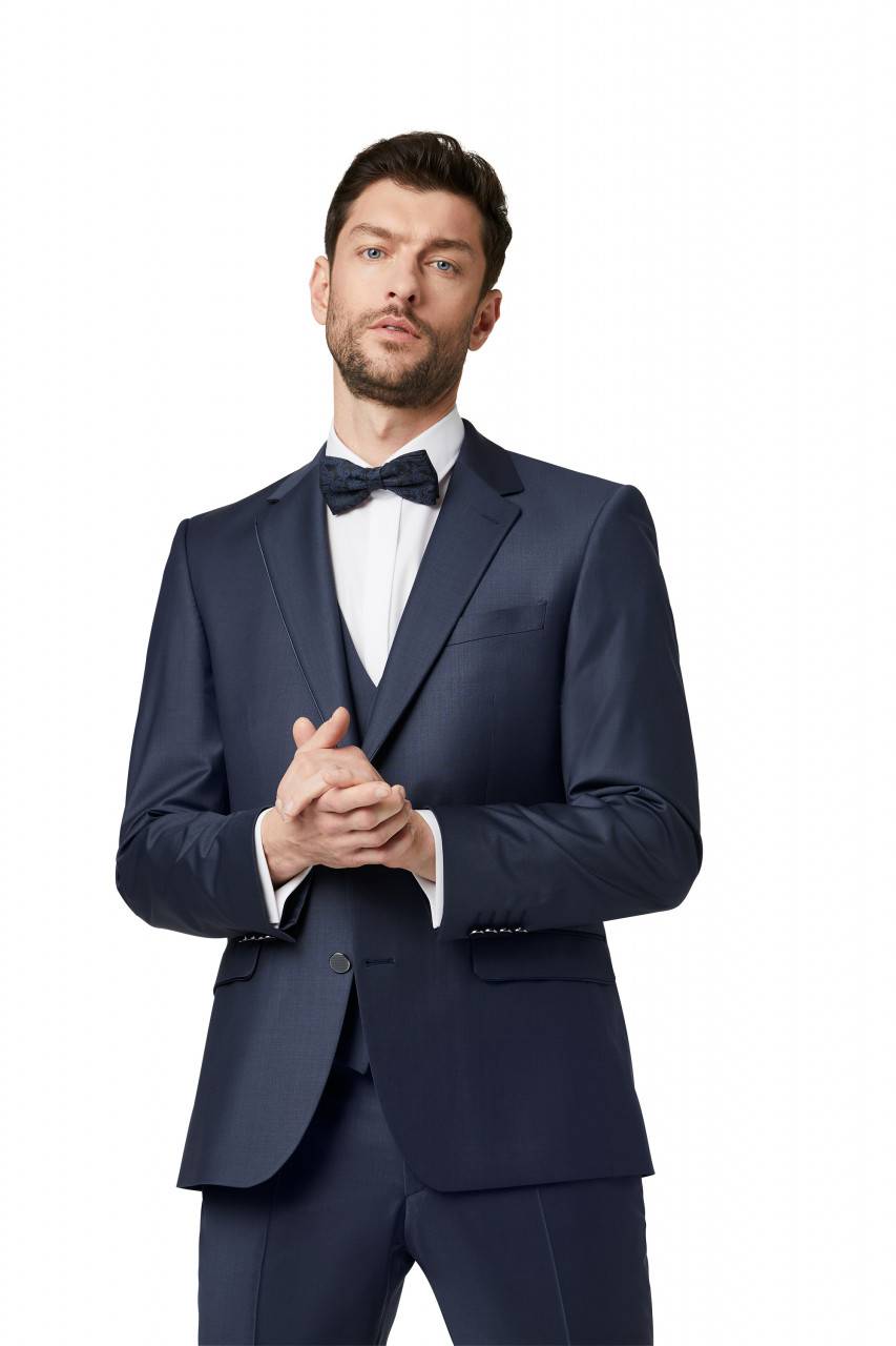 Digel Abito elegante digel blu marine con panciotto drop sei modern fit Convenienza