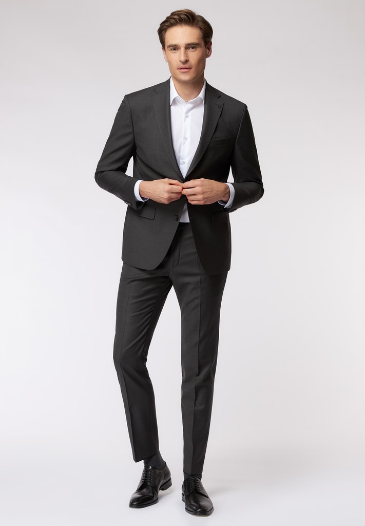 Roy Robson Abito grigio scuro roy robson lana cerruti drop quattro corto Sconto