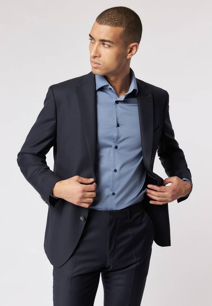 Roy Robson Abito blu scuro roy robson lana cerruti drop quattro corto Offerta