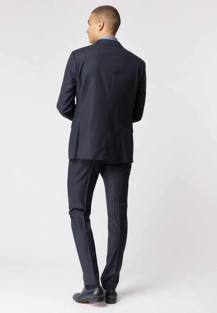 Roy Robson Abito blu scuro roy robson lana cerruti drop quattro corto Offerta