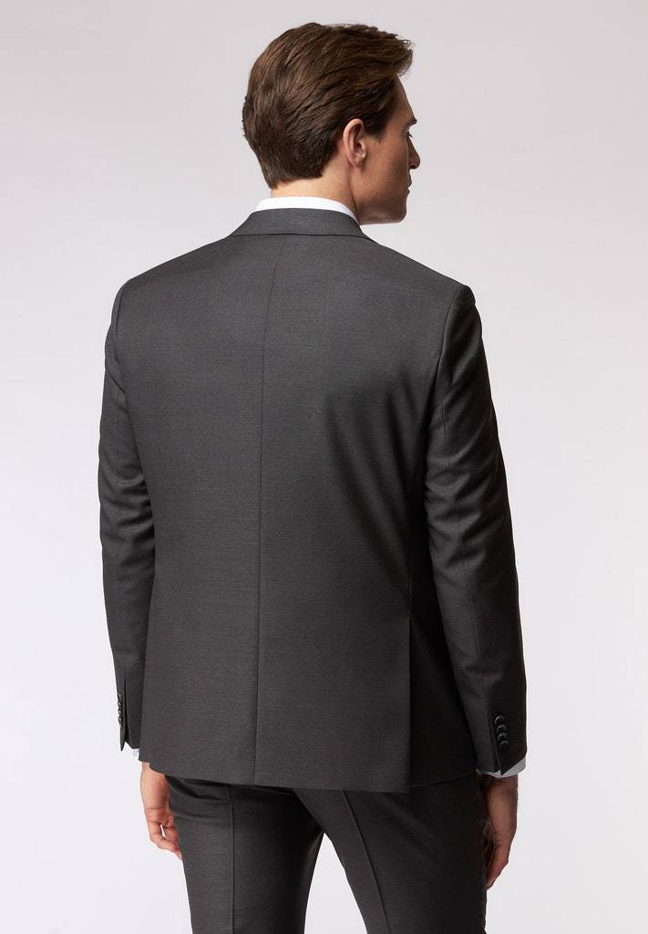 Roy Robson Abito grigio scuro roy robson in lana cerruti stretch drop sei regular fit Online