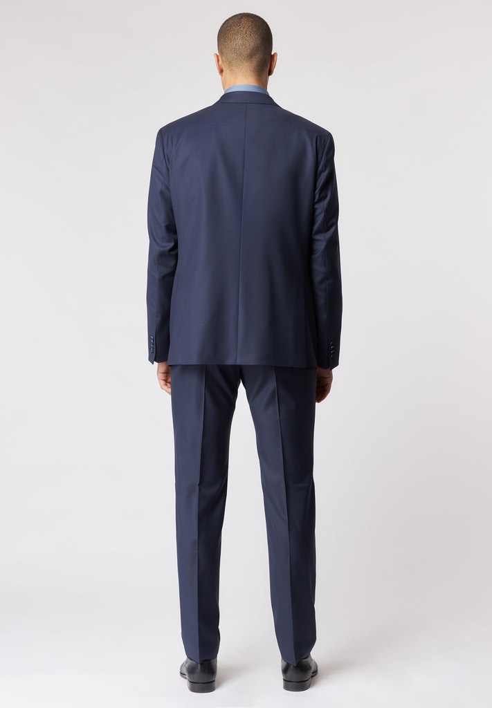 Roy Robson Abito blu navy roy robson in lana cerruti stretch drop sei regular fit In Vendita