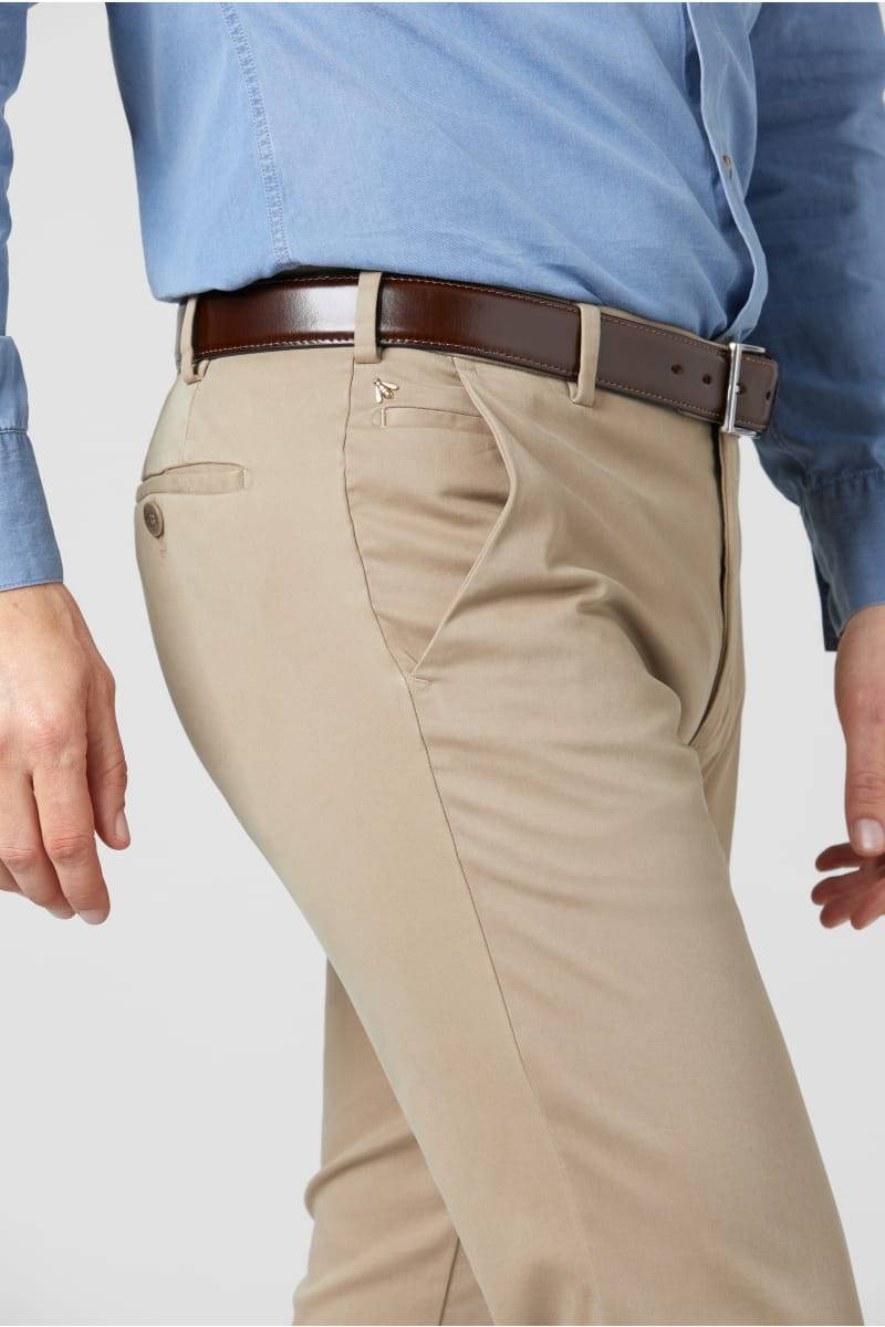 Meyer Pantalone meyer in cotone pima stretch modern fit Saldi