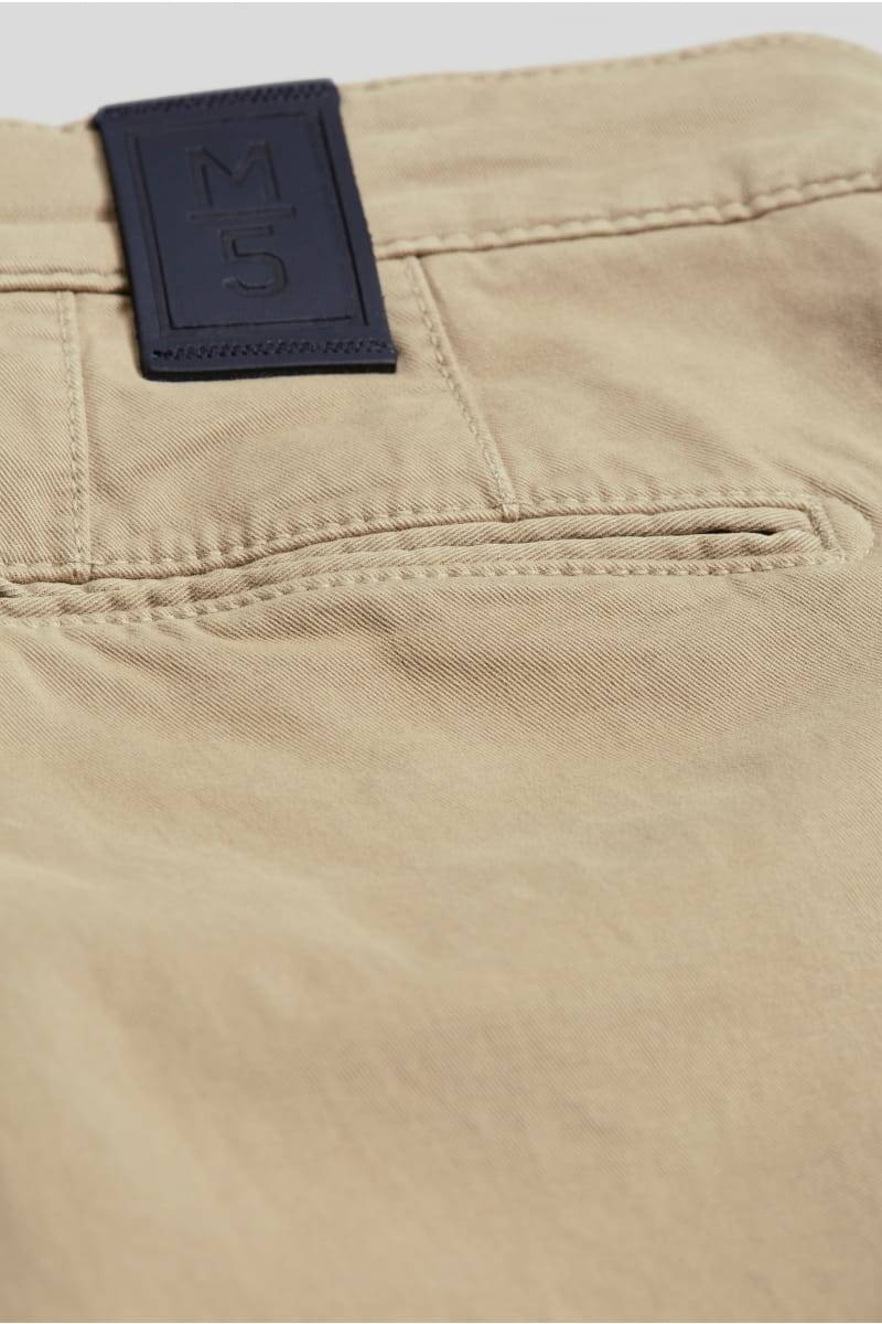 Meyer Pantalone regular fit beige cotone bio stretch m5 by meyer Offerte