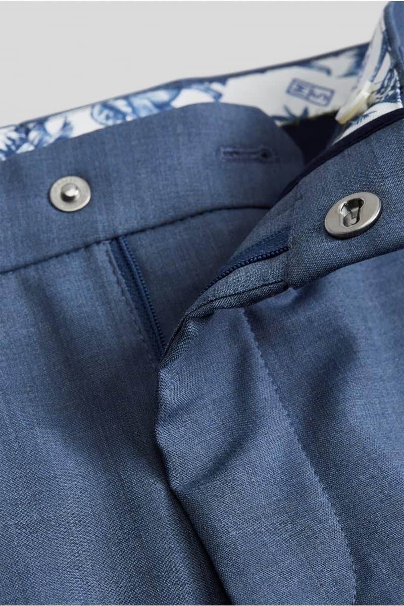 Meyer Pantalone blue in lana bi-stretch m5 by meyer modern fit Vendita Calda
