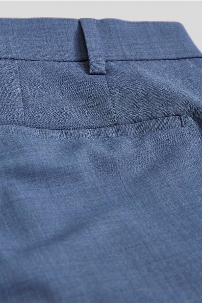 Meyer Pantalone blue in lana bi-stretch m5 by meyer modern fit Vendita Calda