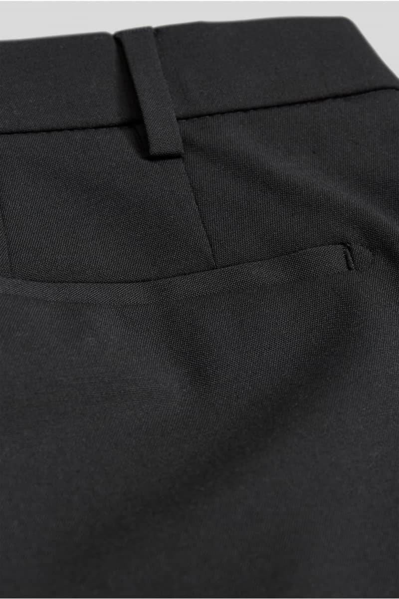 Meyer Pantalone nero in lana bi-stretch m5 by meyer modern fit Saldi Di Fabbrica