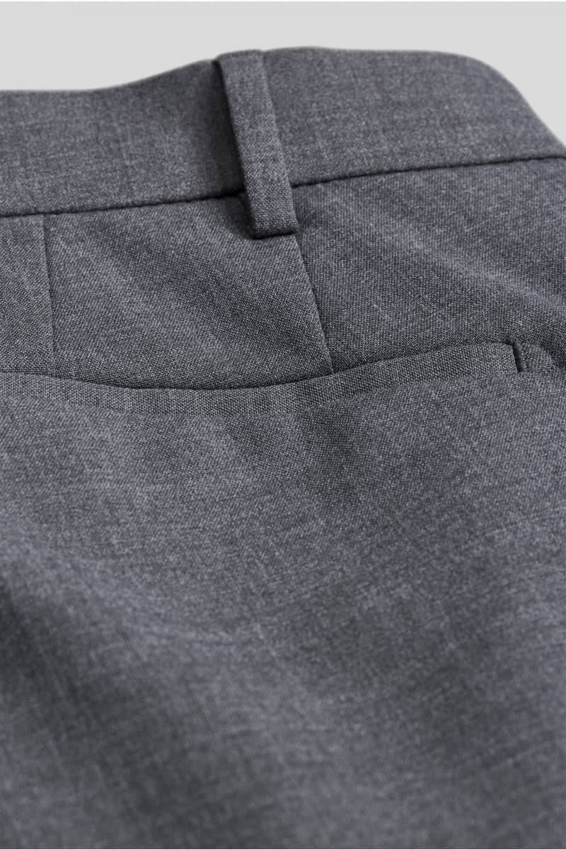 Meyer Pantalone grigio medio in lana bi-stretch m5 by meyer modern fit I Più Venduti