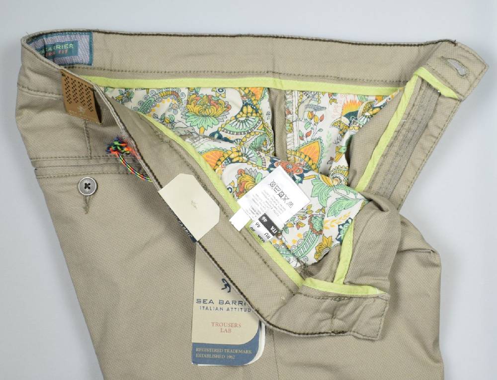 Sea Barrier Pantalone in cotone reps stretch sea barrier modern fit Spedizione gratuita