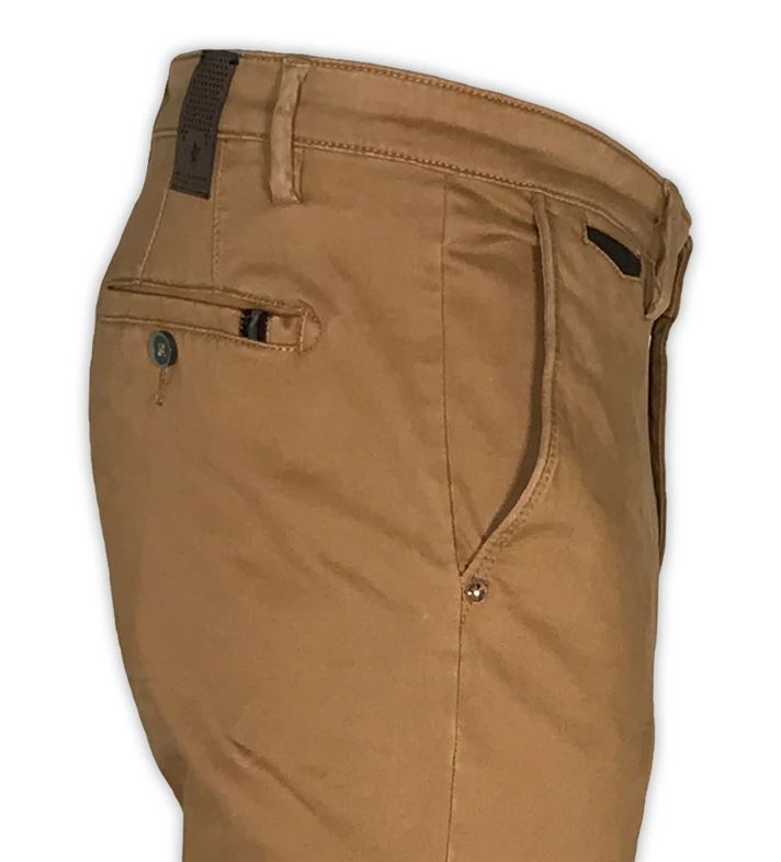 Sea Barrier Pantalone sea barrier blu in cotone raso stretch modern fit Prezzo di fabbrica
