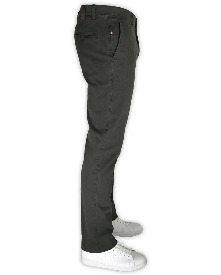 Sea Barrier Pantalone modern fit grigio scuro sea barrier cotone stretch operato Grande vendita