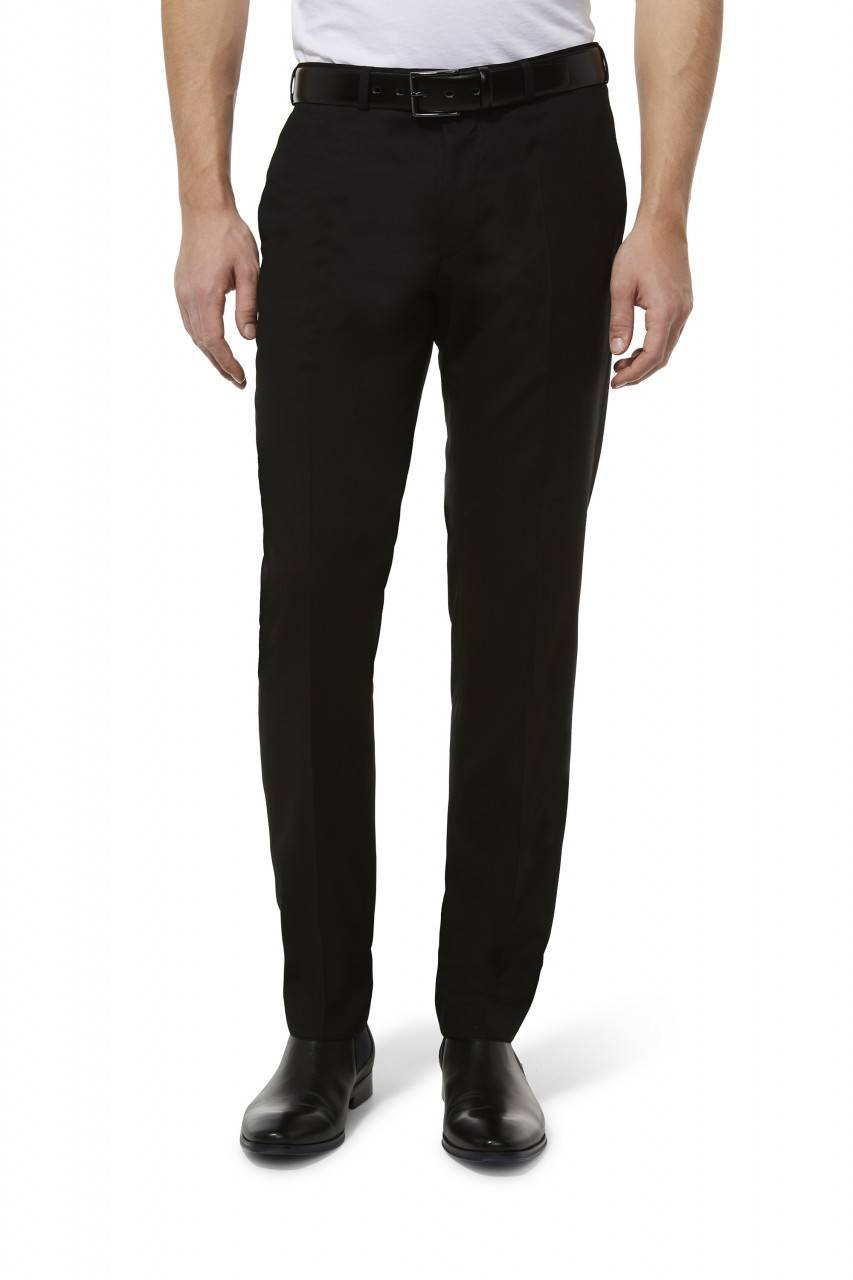 Digel Move Pantalone nero slim fit digel move misto viscosa e poliestere Offerta Anniversario
