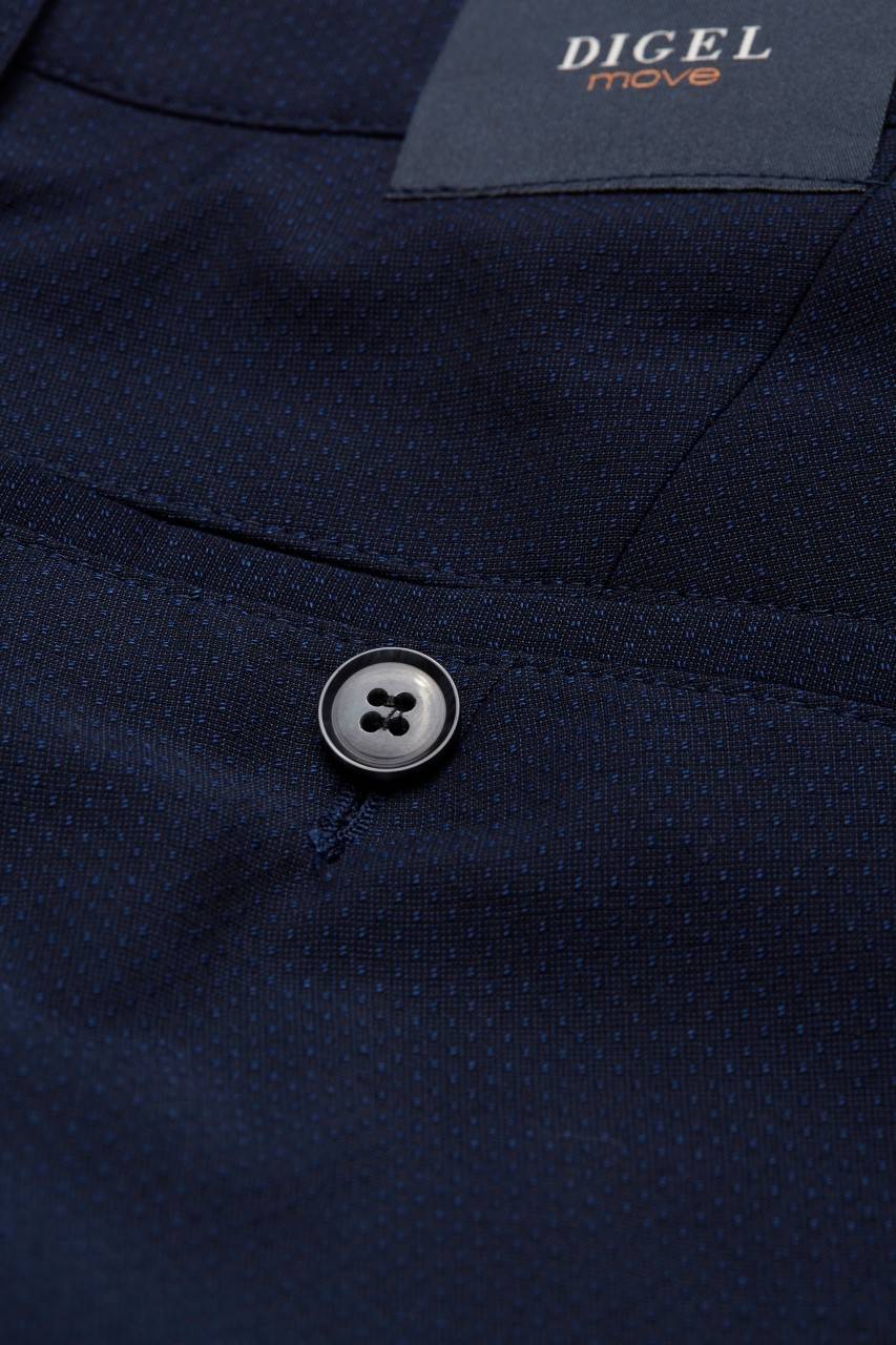 Digel Move Pantalone blu micro disegno slim fit digel move Vendita calda