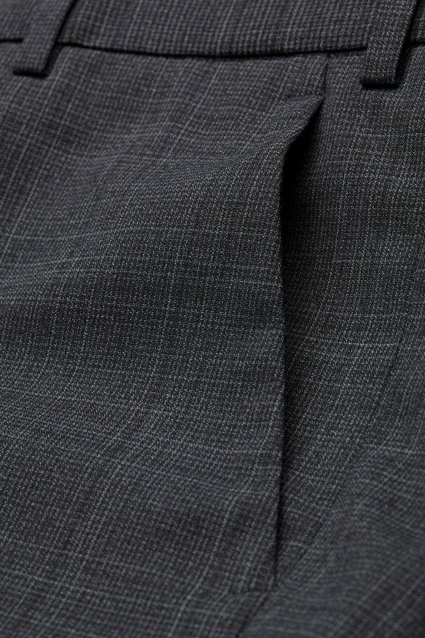 Digel Pantalone digel grigio fantasia principe di galles drop sei modern fit Offerta migliore