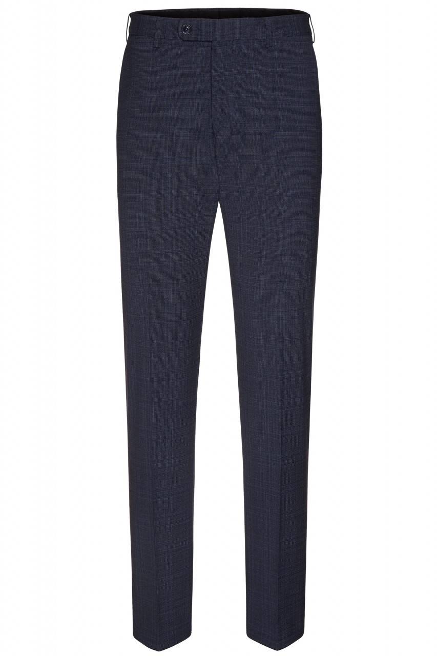 Digel Pantalone digel blu fantasia principe di galles drop sei modern fit Latest fashion