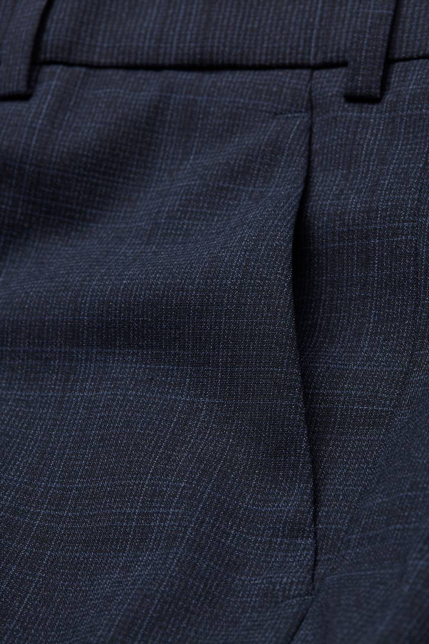 Digel Pantalone digel blu fantasia principe di galles drop sei modern fit Latest fashion