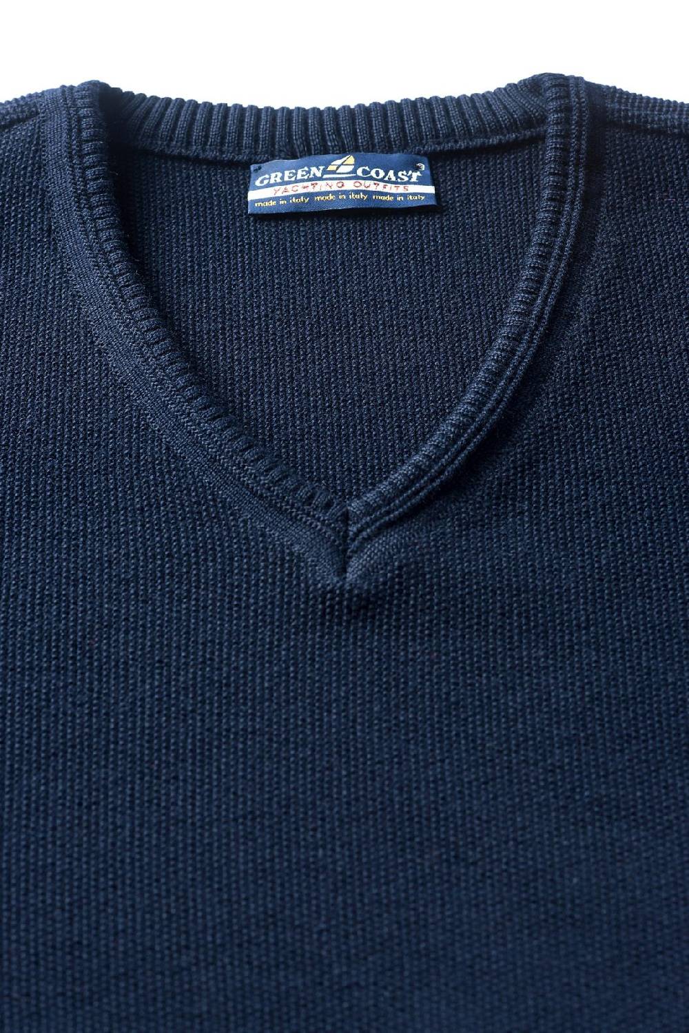 Green Coast Pullover blu green coast modern fit made in italy Nuovi prodotti