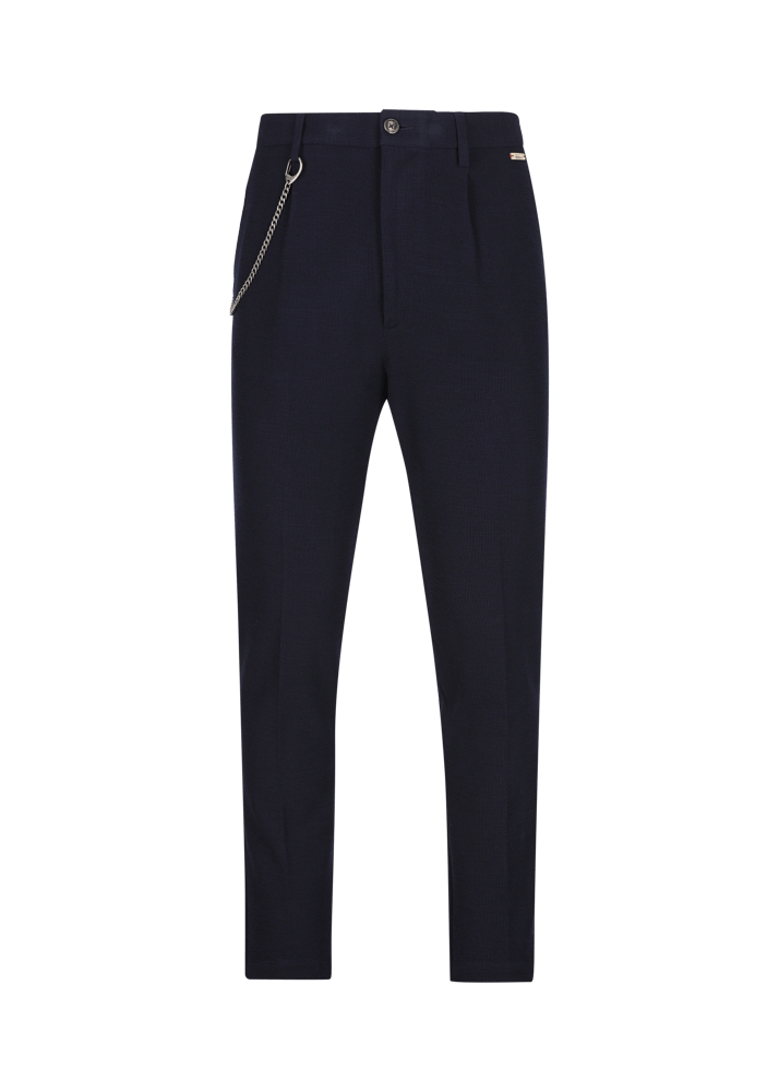Luis Trenker Pantaloni chino in jersey Lubyron Nuovo