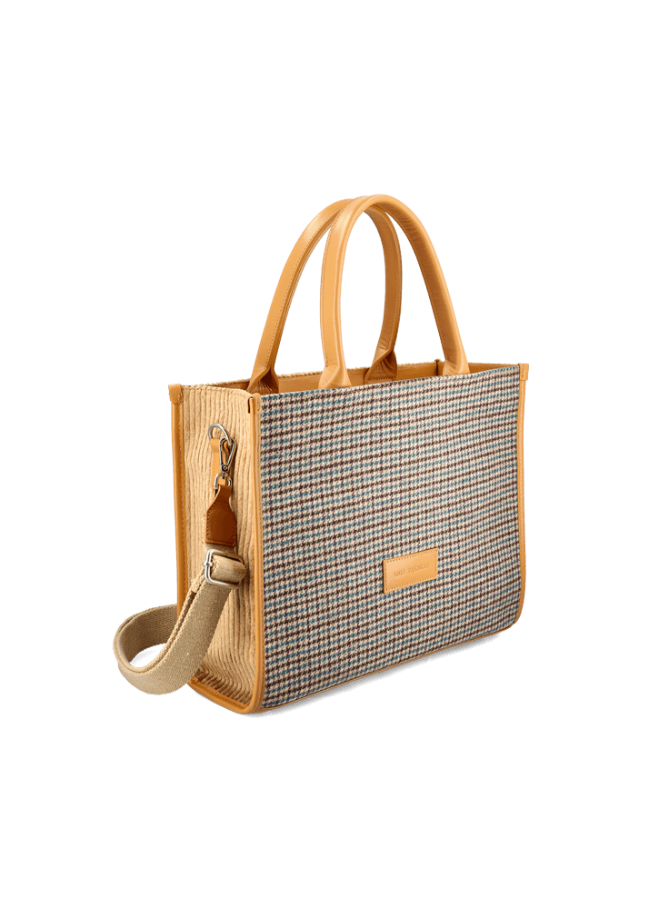 Luis Trenker Shopper in mix di materiali Ludol Promozione
