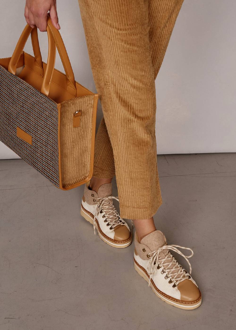 Luis Trenker Sneaker alta in materiale misto Lugioanna Promozione