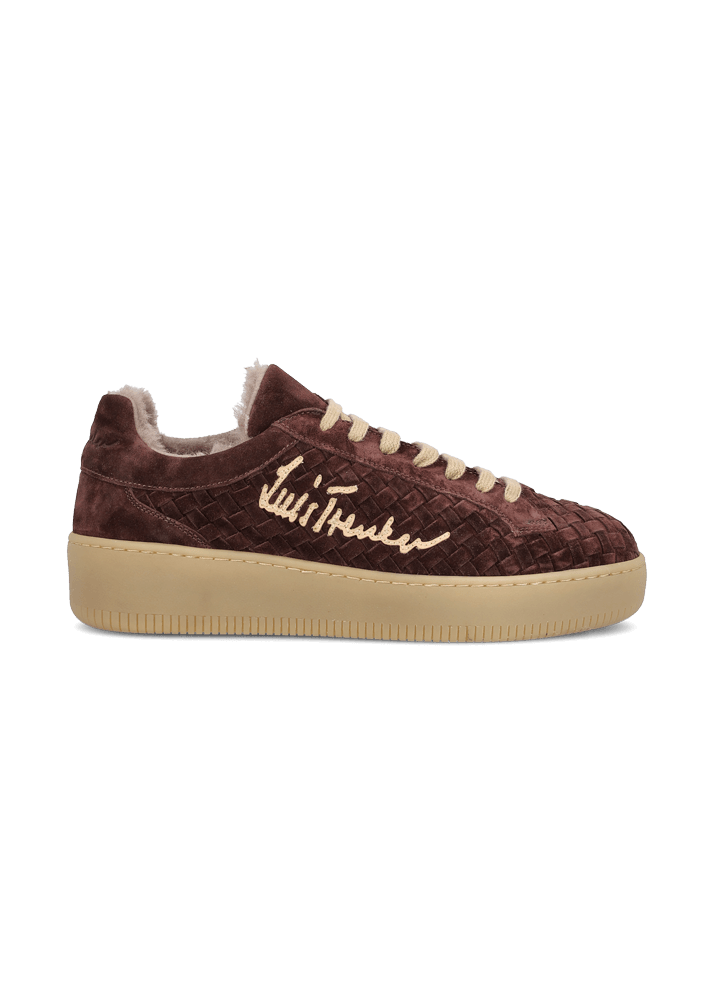 Luis Trenker Sneaker in pelle scamosciata intrecciata Lupintras Negozi Online