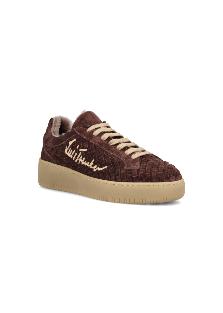 Luis Trenker Sneaker in pelle scamosciata intrecciata Lupintras Negozi Online
