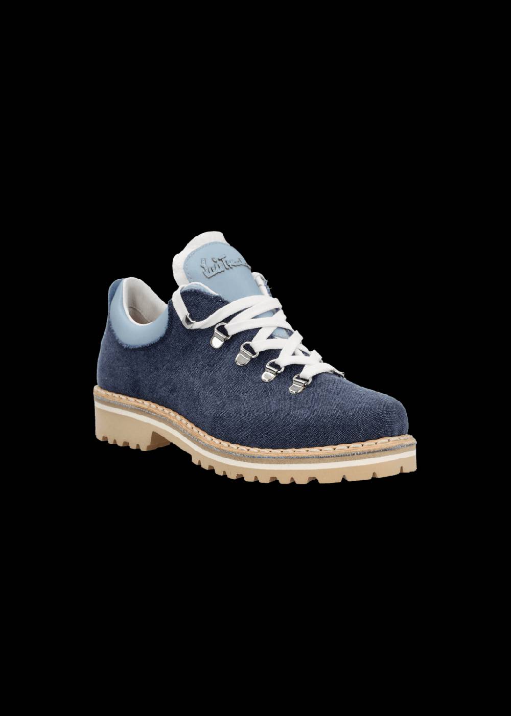 Luis Trenker Scarpa stringata in tela e pelle modello Lulea Promozione Limitata
