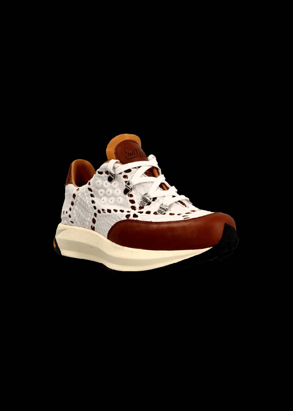 Luis Trenker Sneaker in pelle e pizzo modello Luleandra Spedizione gratuita