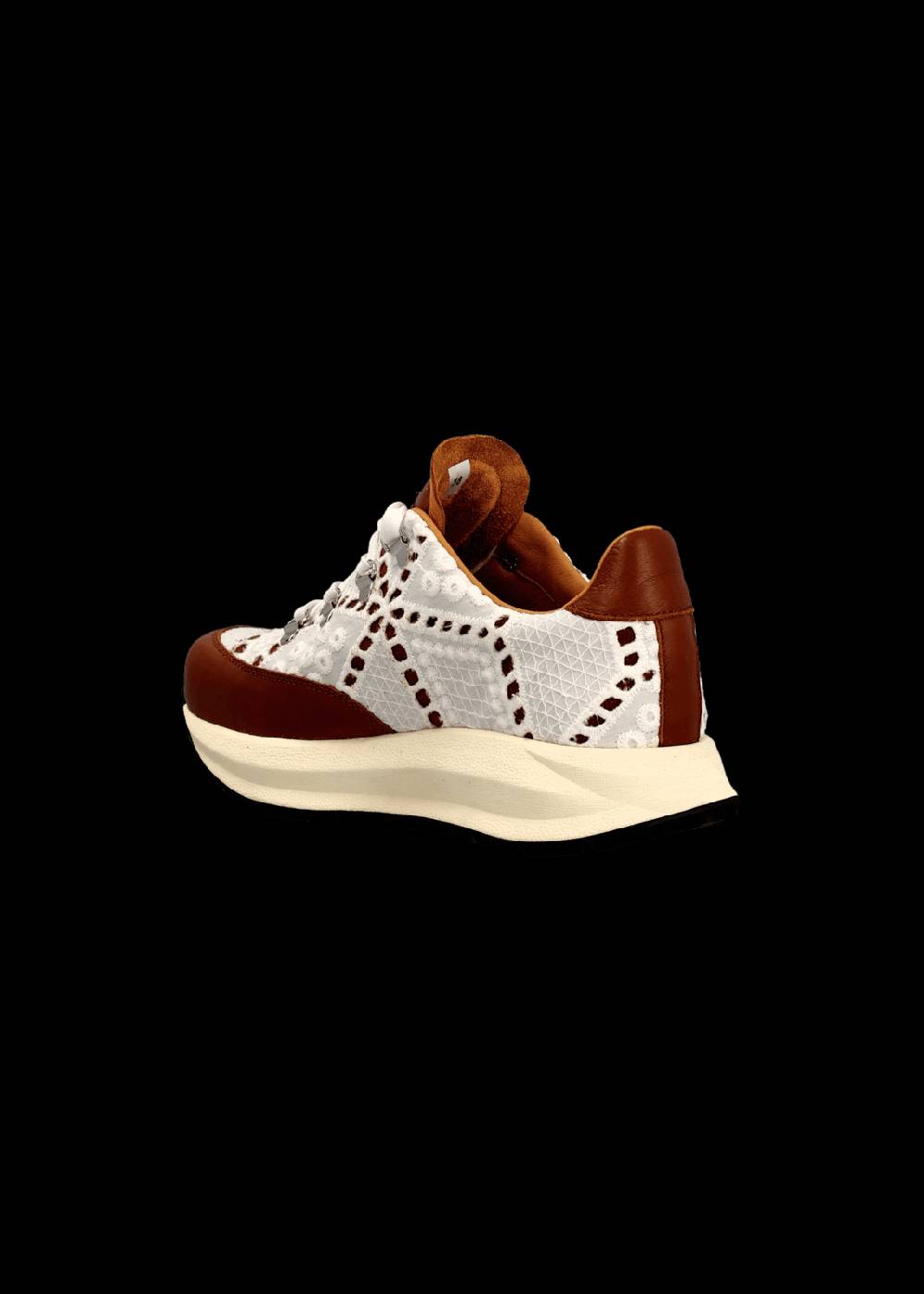 Luis Trenker Sneaker in pelle e pizzo modello Luleandra Spedizione gratuita