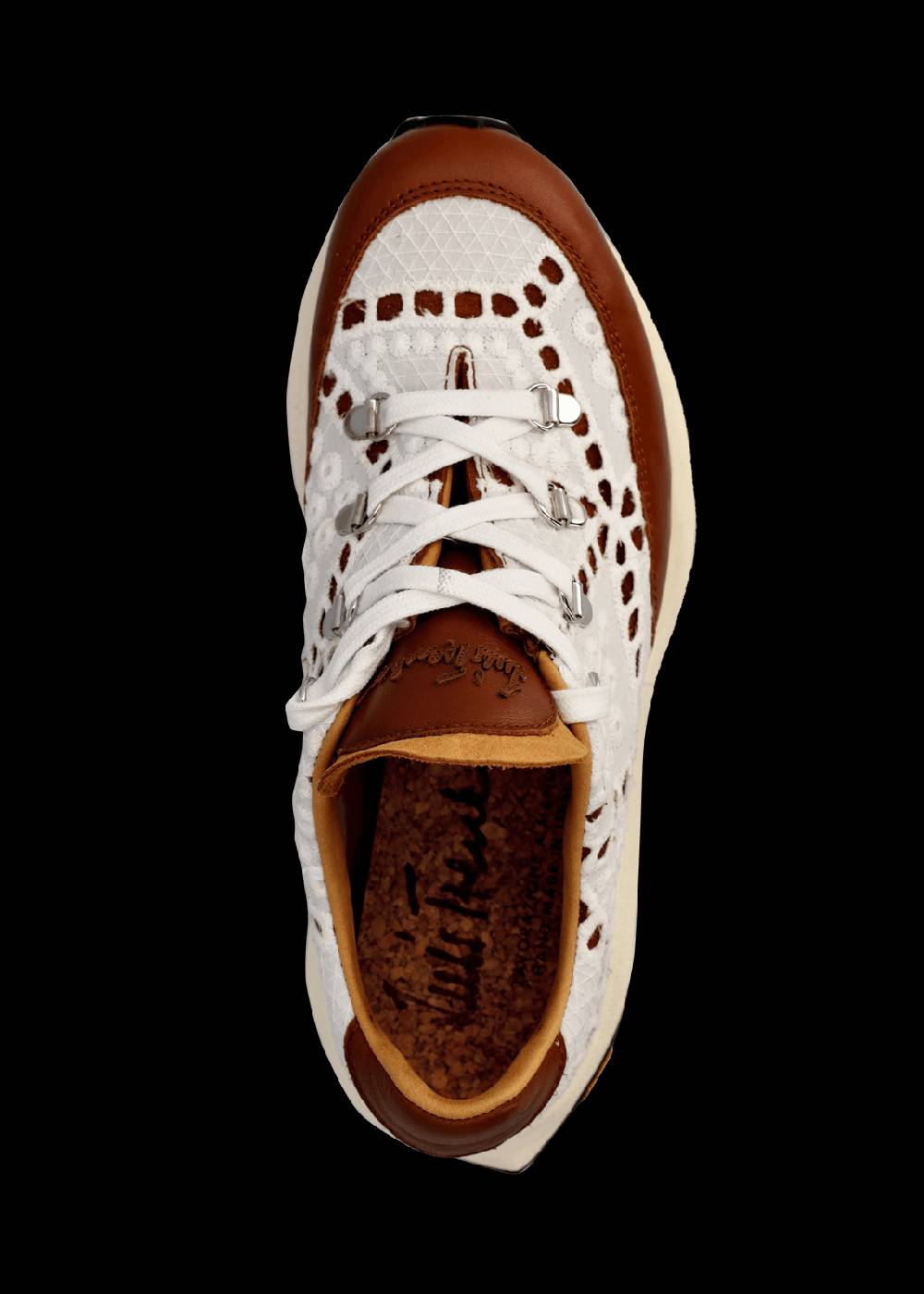 Luis Trenker Sneaker in pelle e pizzo modello Luleandra Spedizione gratuita