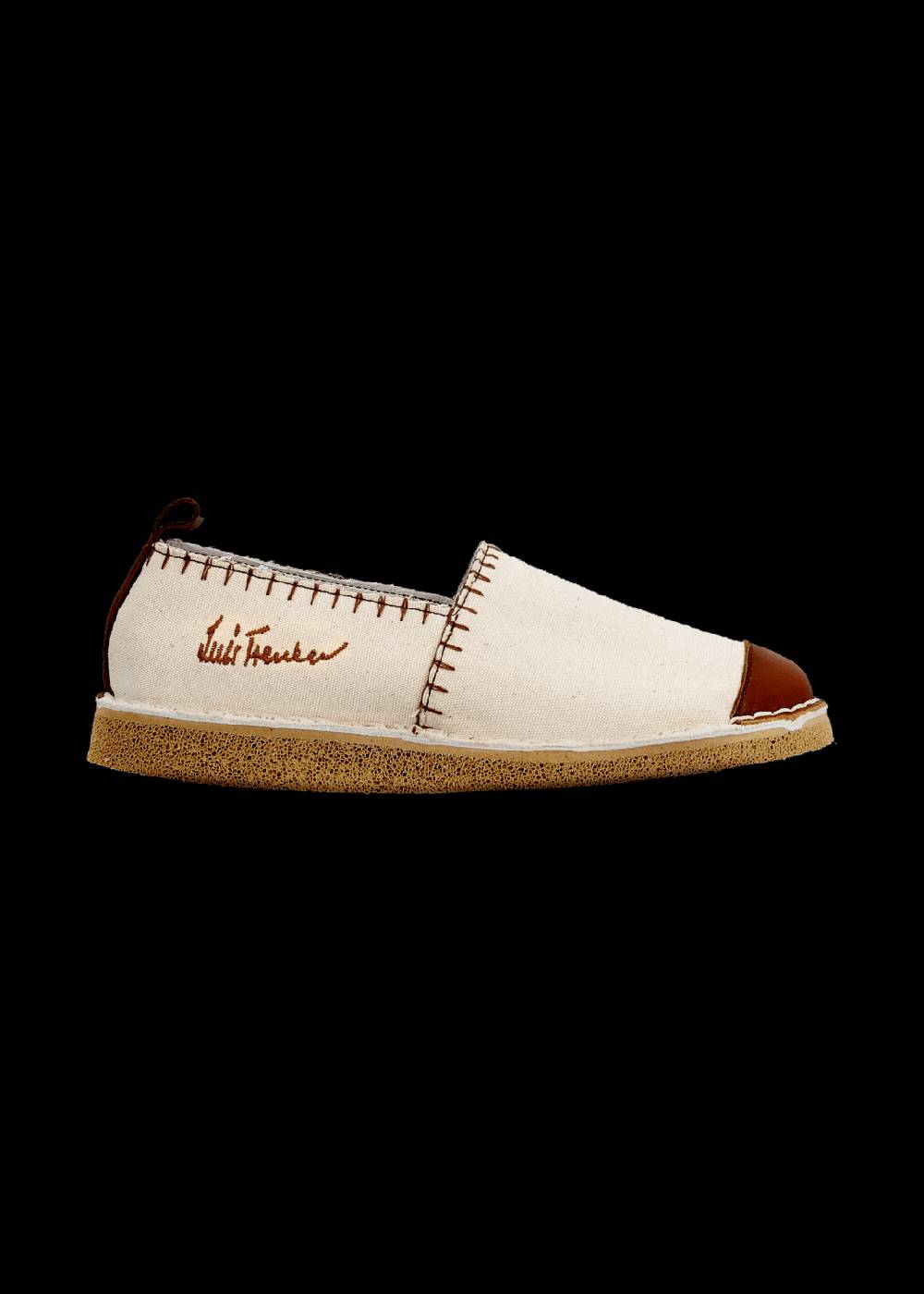 Luis Trenker Espadrillas in tela e pelle modello Ludrespa Sottocosto