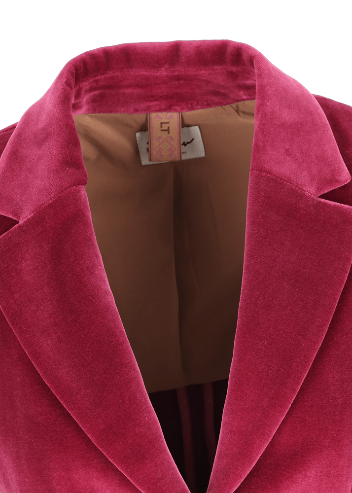 Luis Trenker Blazer in jersey di velluto Lurania Convenienza