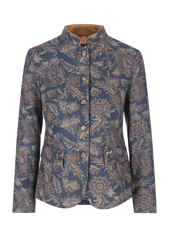 Luis Trenker Blazer con motivo paisley Luranda In Vendita