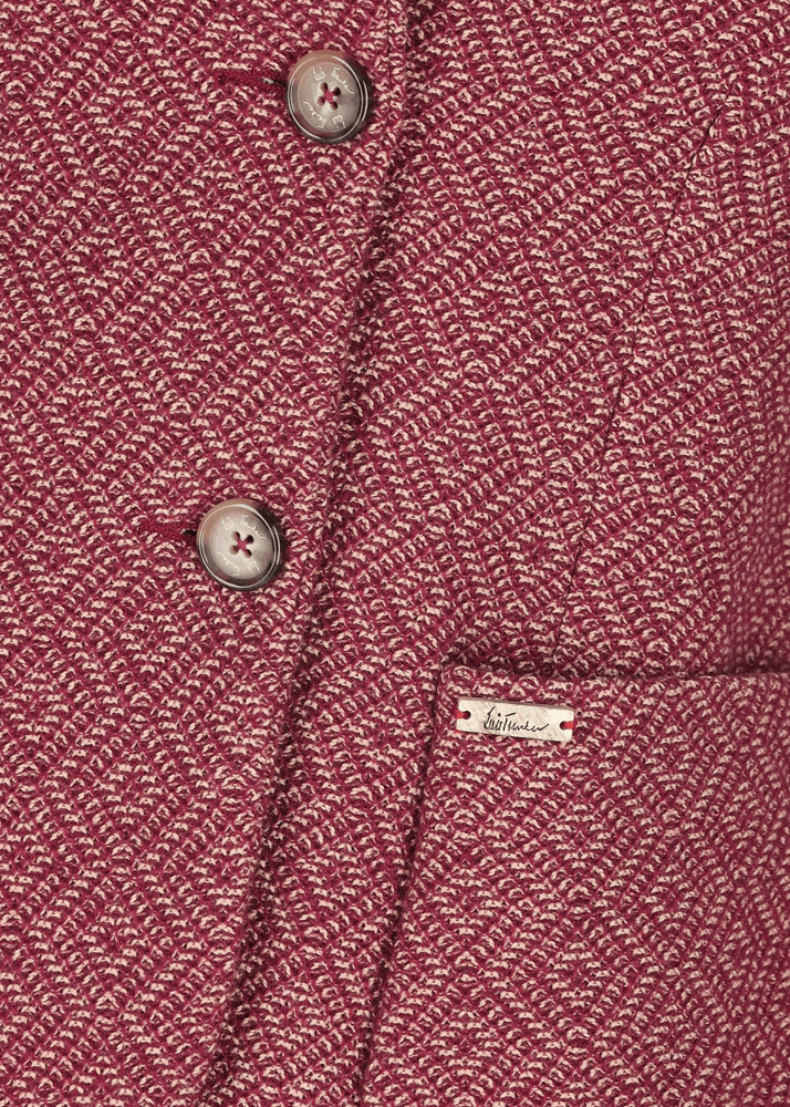 Luis Trenker Blazer in jersey con motivo Lurosella I Più Venduti