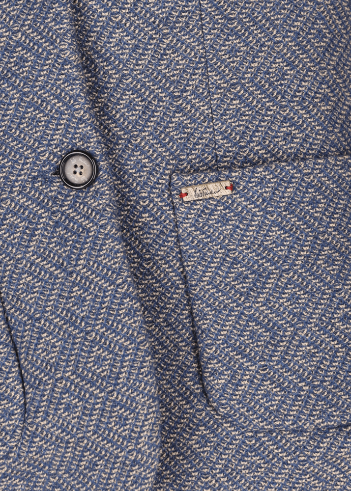 Luis Trenker Blazer in jersey con motivo Lurosella Vendite Flash