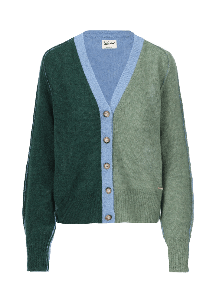 Luis Trenker Cardigan con effetto color block Luwadia Italia