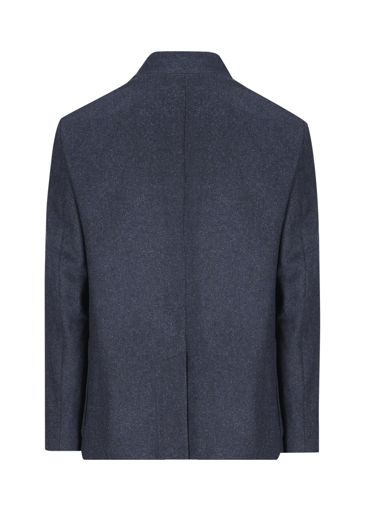 Luis Trenker Blazer con motivo a spina di pesce modello Lusandro Spedizione Gratuita