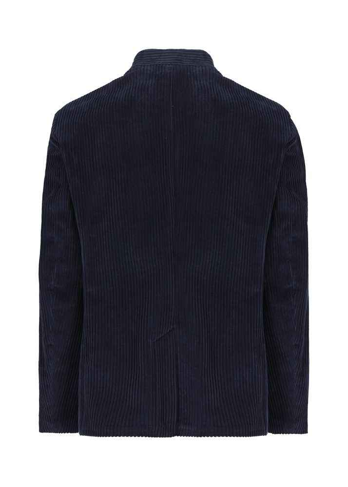 Luis Trenker Blazer in velluto a coste con colletto alla coreana Lusandretto Negozi Online