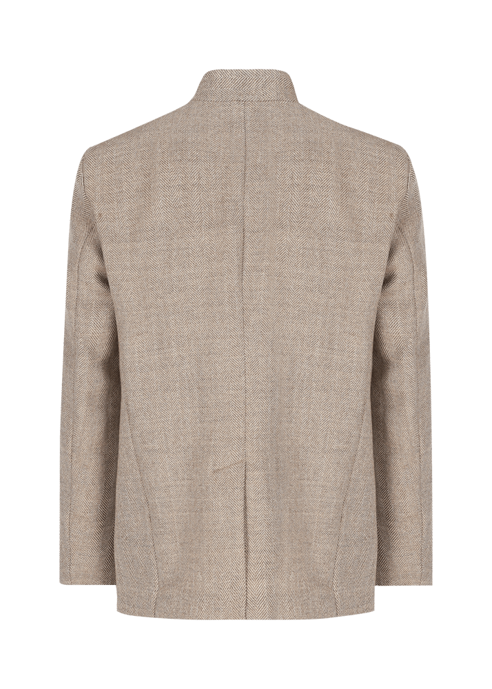 Luis Trenker Blazer con motivo a spina di pesce Lusandretto Promozione Limitata