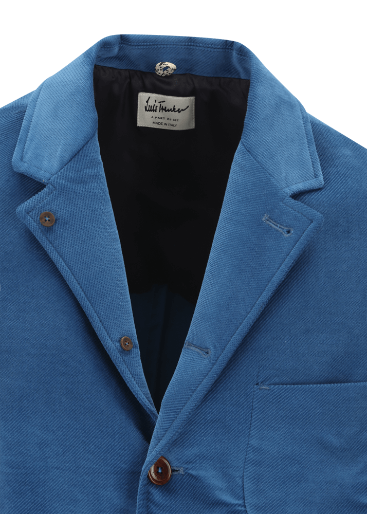 Luis Trenker Blazer in velluto con collo a revers Lurobert Fino Al -60%