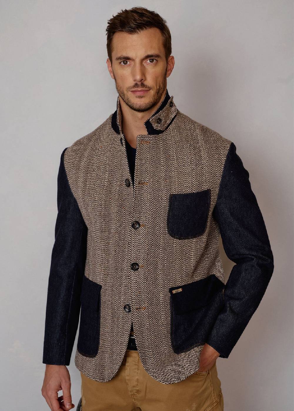 Luis Trenker Blazer realizzato in un mix di materiali Lurobert Affare Del Giorno