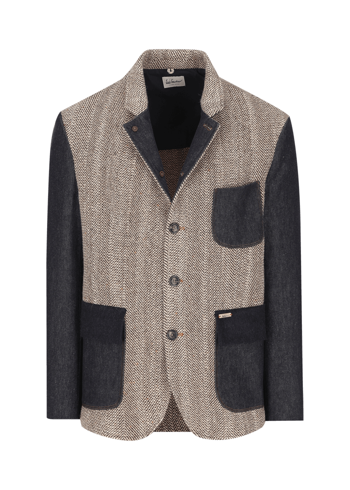 Luis Trenker Blazer realizzato in un mix di materiali Lurobert Affare Del Giorno