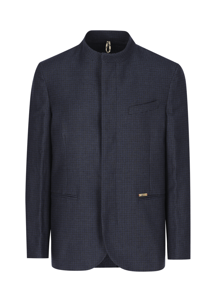 Luis Trenker Blazer con motivo pied-de-poule Lupatrick Prezzo Ridotto
