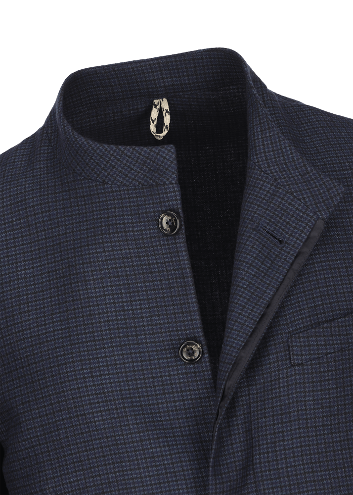 Luis Trenker Blazer con motivo pied-de-poule Lupatrick Prezzo Ridotto