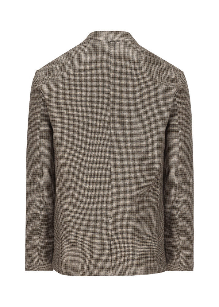 Luis Trenker Blazer con motivo pied-de-poule Lupatrick Sottocosto