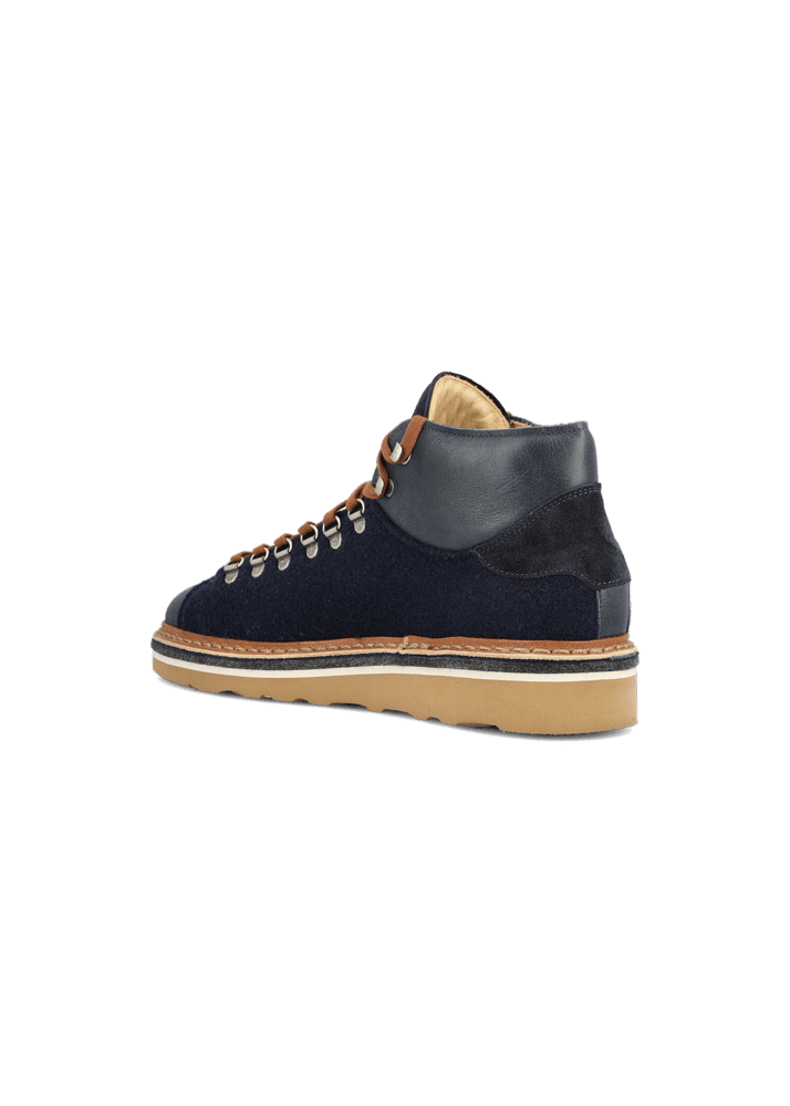 Luis Trenker Sneaker in pelle e feltro Lugionata Italia