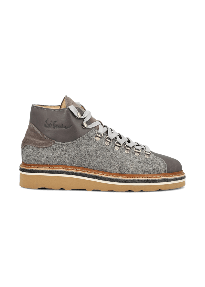 Luis Trenker Sneaker in pelle e feltro Lugionata 2025