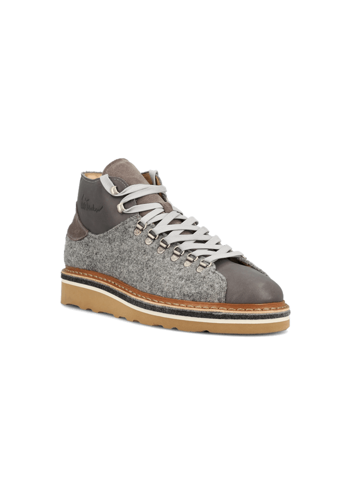 Luis Trenker Sneaker in pelle e feltro Lugionata 2025