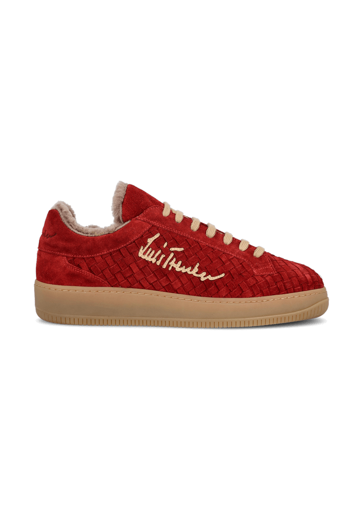 Luis Trenker Sneaker in pelle scamosciata intrecciata Lupintros In Linea